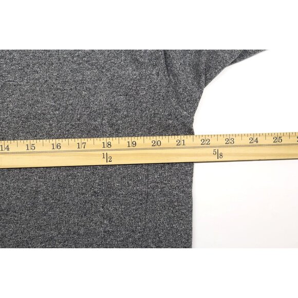 Lululemon Women's Split Short Sleeve Oversized Heathered Speckled Black Sz 6 - Picture 4 of 9